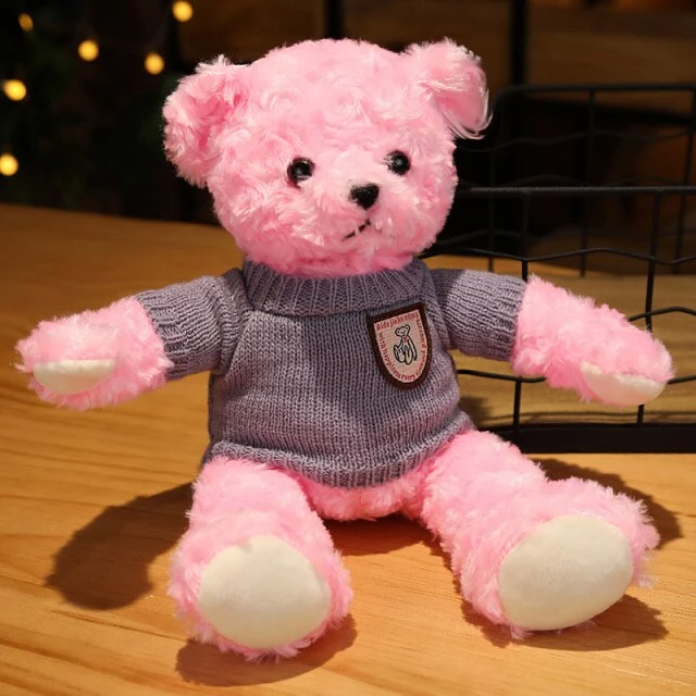 Süßer Teddy Bär in vielen unterschiedlichen Motiven (ca. 35cm)