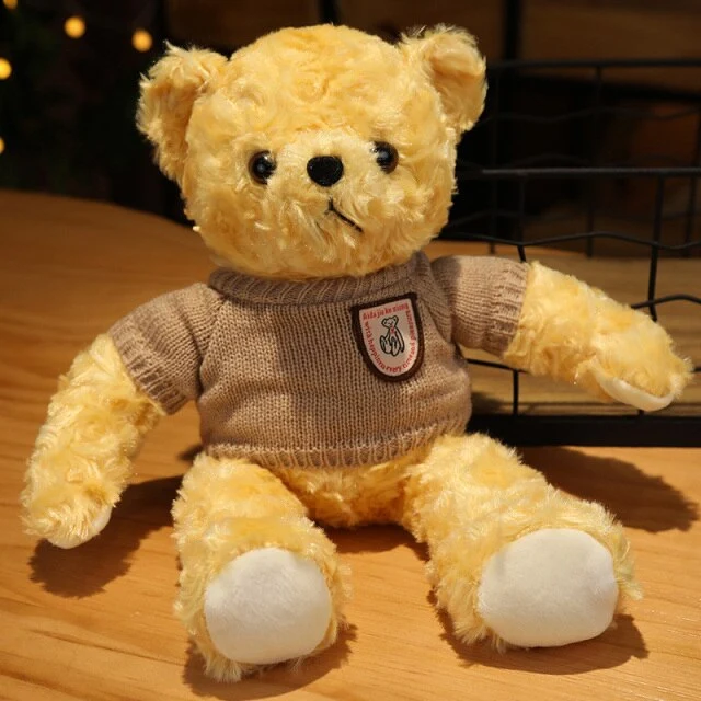 Süßer Teddy Bär in vielen unterschiedlichen Motiven (ca. 35cm)