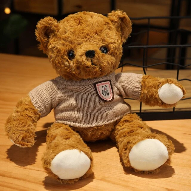Süßer Teddy Bär in vielen unterschiedlichen Motiven (ca. 35cm)