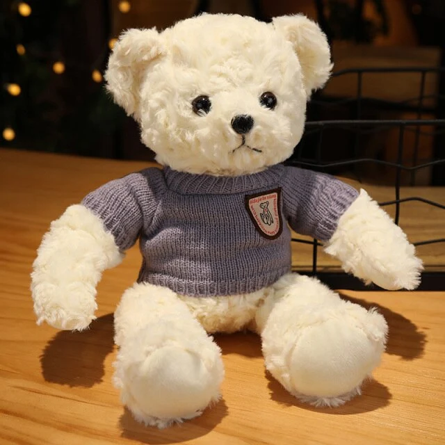 Süßer Teddy Bär in vielen unterschiedlichen Motiven (ca. 35cm)