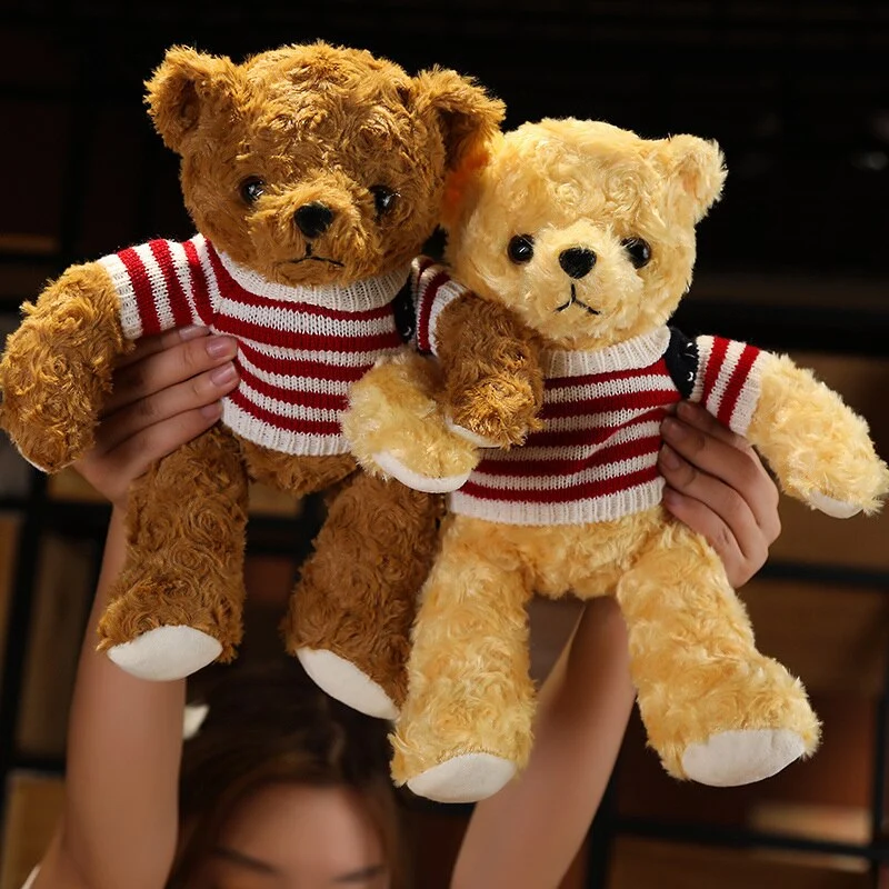 Süßer Teddy Bär in vielen unterschiedlichen Motiven (ca. 35cm)