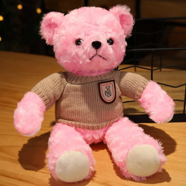 Süßer Teddy Bär in vielen unterschiedlichen Motiven (ca. 35cm)