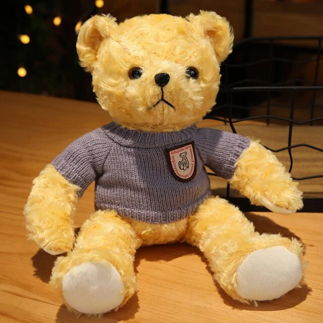 Süßer Teddy Bär in vielen unterschiedlichen Motiven (ca. 35cm)