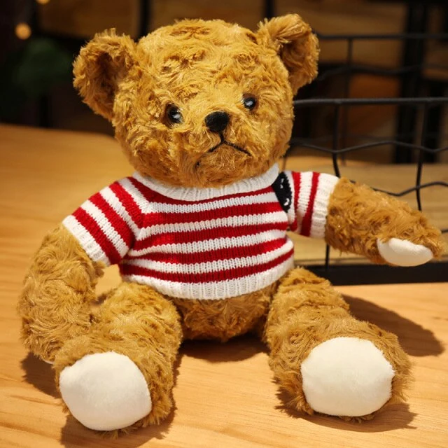 Süßer Teddy Bär in vielen unterschiedlichen Motiven (ca. 35cm)