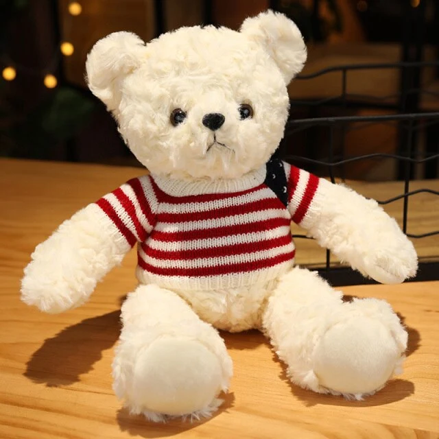 Süßer Teddy Bär in vielen unterschiedlichen Motiven (ca. 35cm)