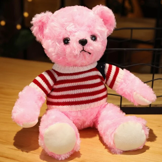 Süßer Teddy Bär in vielen unterschiedlichen Motiven (ca. 35cm)