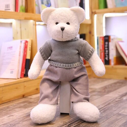 Liebliche Teddys mit Kleidung Kuscheltiere - 40cm / 50cm