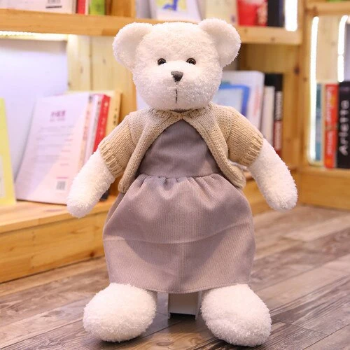 Liebliche Teddys mit Kleidung Kuscheltiere - 40cm / 50cm