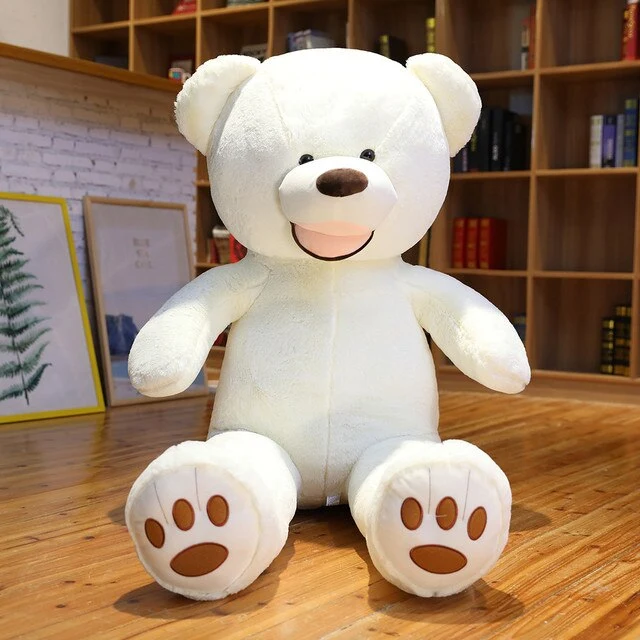 XXL Teddy Bär (ca. 1M) mit süßen Lächeln - viel Farben zur Wahl