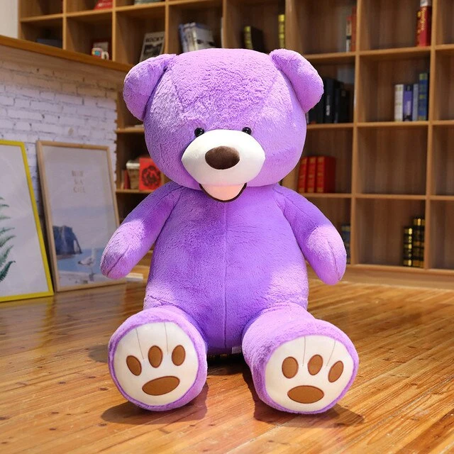 XXL Teddy Bär (ca. 1M) mit süßen Lächeln - viel Farben zur Wahl