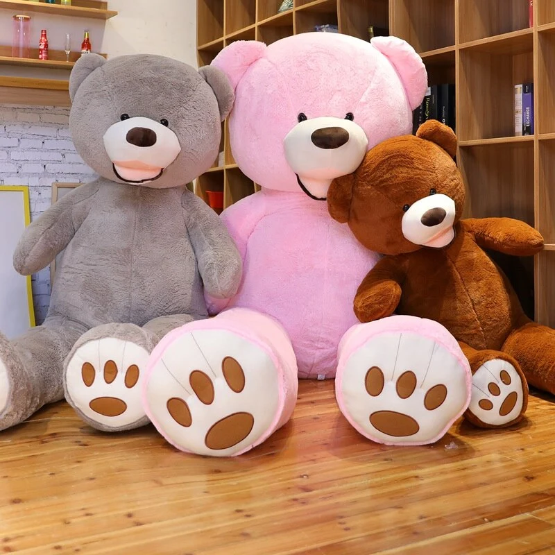 XXL Teddy Bär (ca. 1M) mit süßen Lächeln - viel Farben zur Wahl