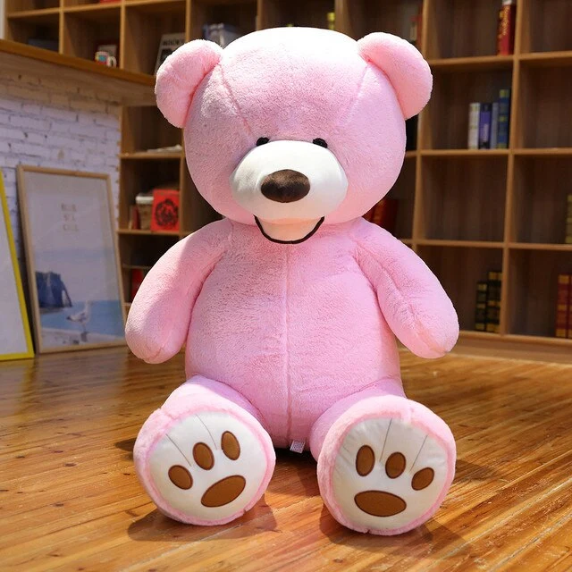 XXL Teddy Bär (ca. 1M) mit süßen Lächeln - viel Farben zur Wahl