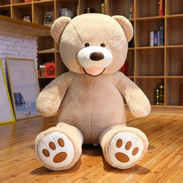 XXL Teddy Bär (ca. 1M) mit süßen Lächeln - viel Farben zur Wahl