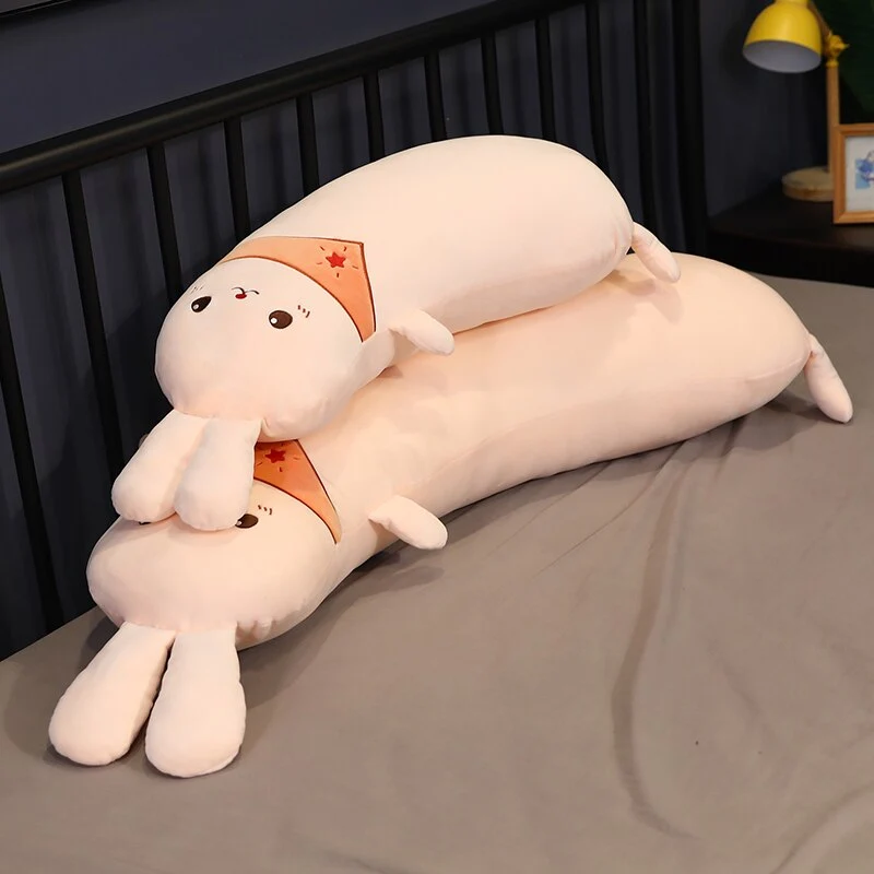 XXL Stofftier oder Kissen - Bär, Kuh, Kaninchen oder Einhorn (75cm oder 125cm)