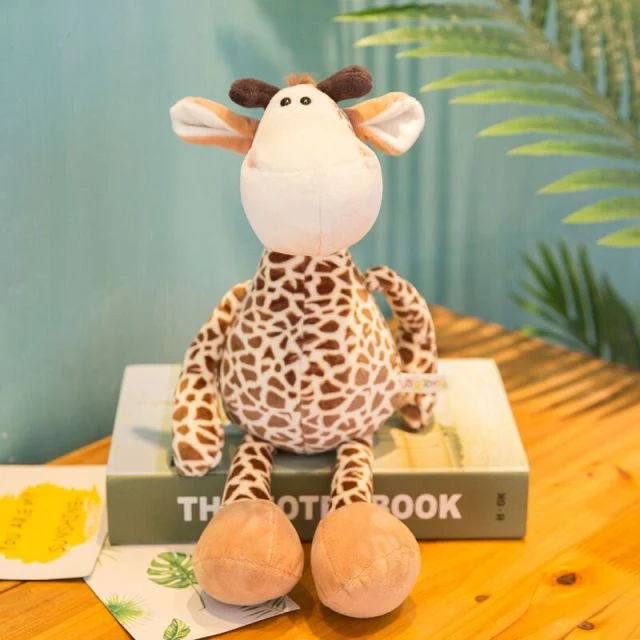 Niedliche Stofftiere (Affe, Fuchs, Waschbär, Giraffe, Elefant oder Löwe) ca. 25cm oder 35cm