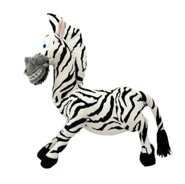 Lustige Cartoon Comic Kuscheltiere - Hippo, Pinguin, Löwe, Lemur, Giraffe oder Zebra