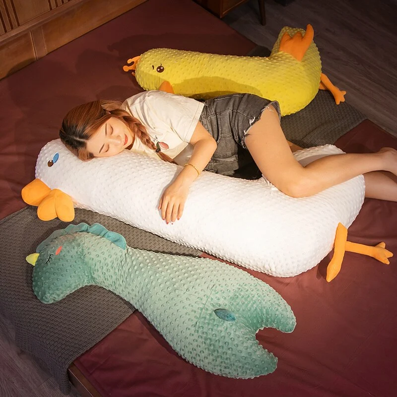 XXL Plüsch Tier Ente, Gans oder DIno Stofftier (70cm oder 100cm)