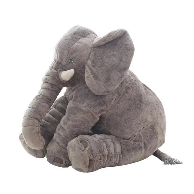 Super Süßer Flauschiger Plüsch Elefant Stofftier oder Kissen