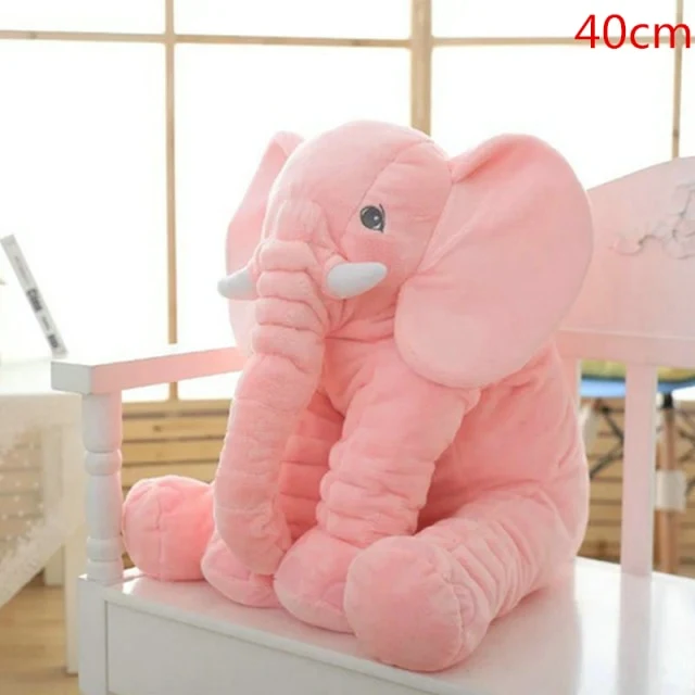 Super Süßer Flauschiger Plüsch Elefant Stofftier oder Kissen