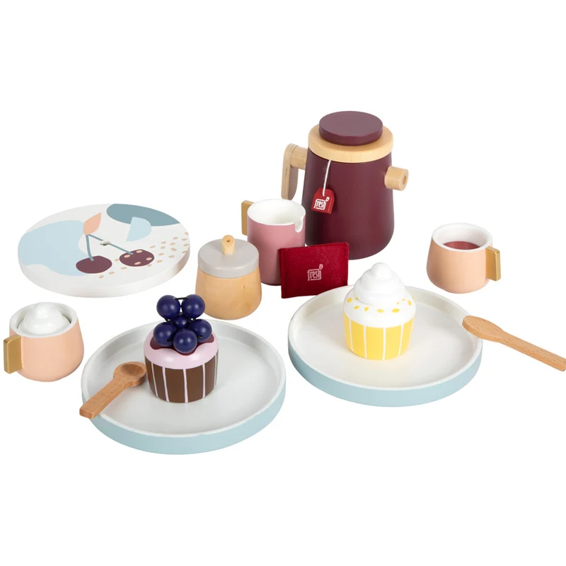 Kaffee und Tee-Set Holz „tasty“