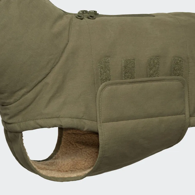 Hundemantel Winter Yukon Teddy Khaki