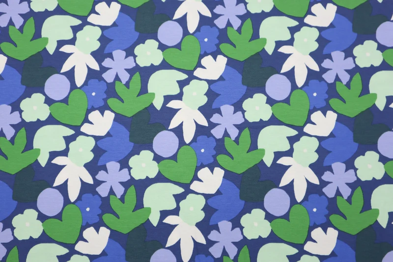 Baumwolljersey Beckys Blumen