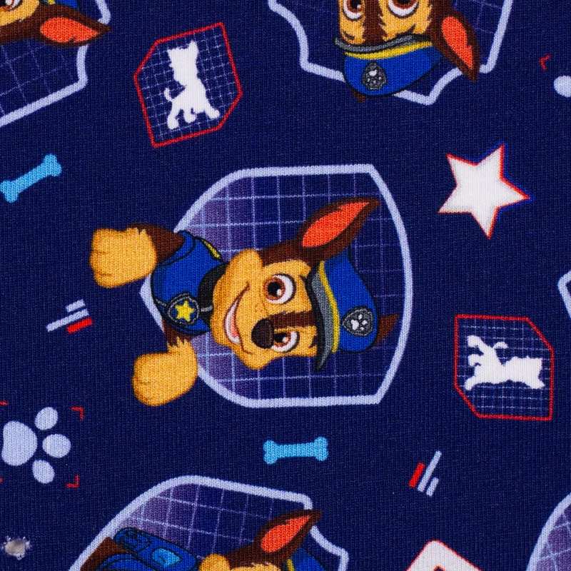 Lizenz Baumwolljersey Paw Patrol - Chase