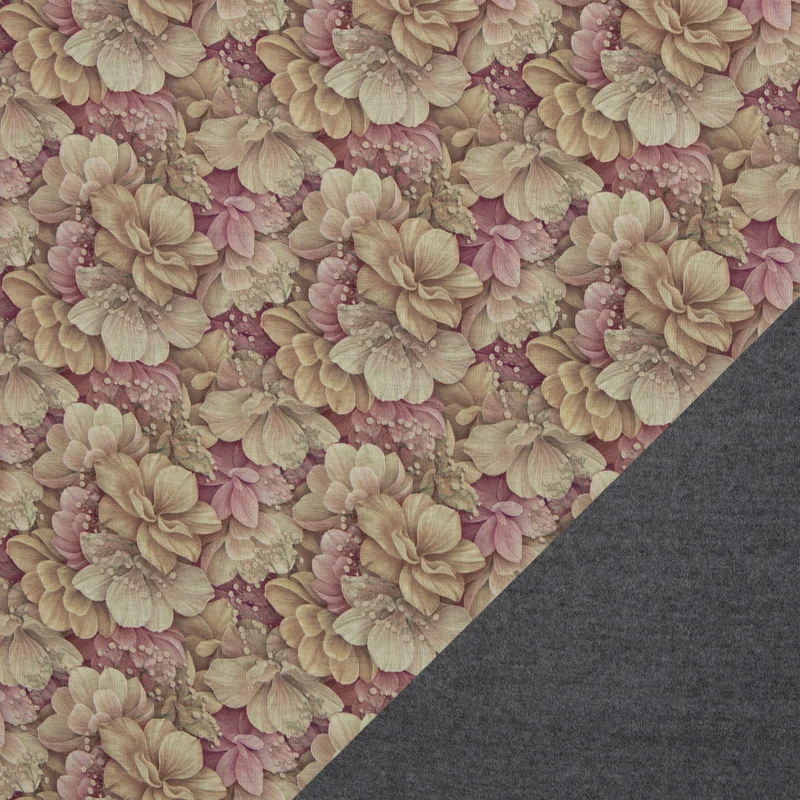 Alpenfleece Isla - Pastell Blüten