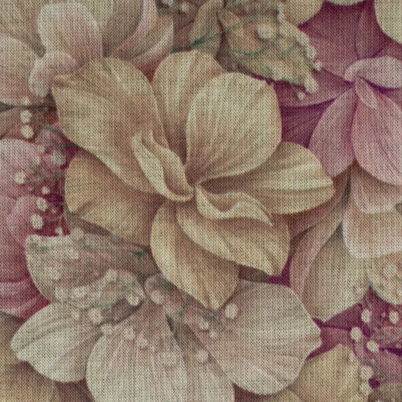 Alpenfleece Isla - Pastell Blüten