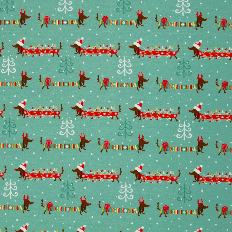 Sweatshirt Stoff Holly Dackel