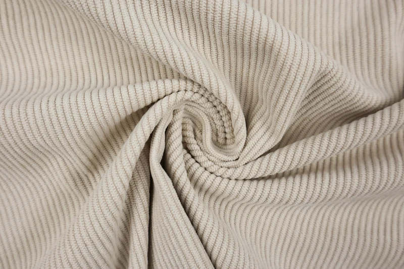 Rippen Cordstoff Luisa Uni - natur