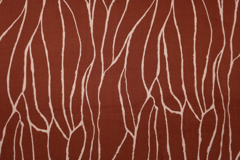 Viskose Webware Marisa - terracotta