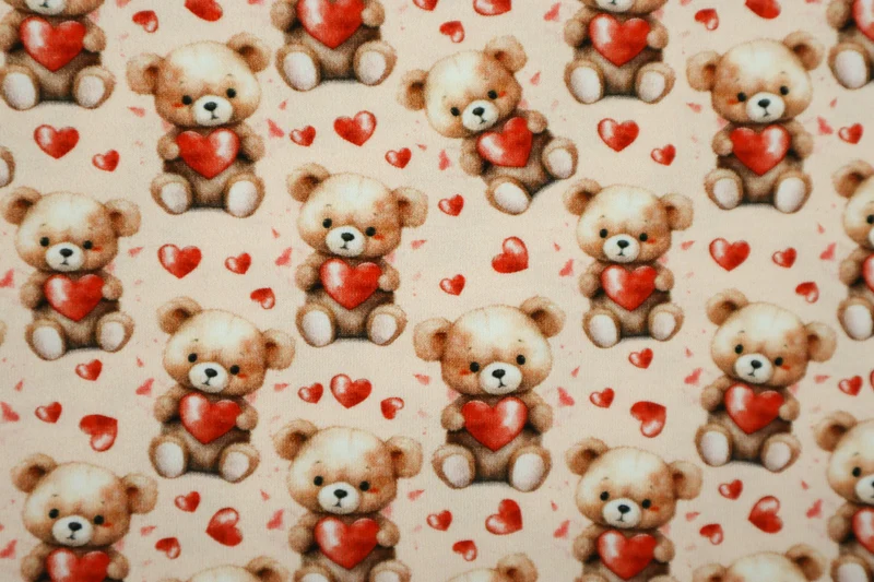 Baumwolljersey Lovely Bears