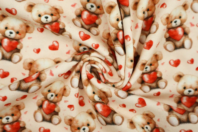 Baumwolljersey Lovely Bears