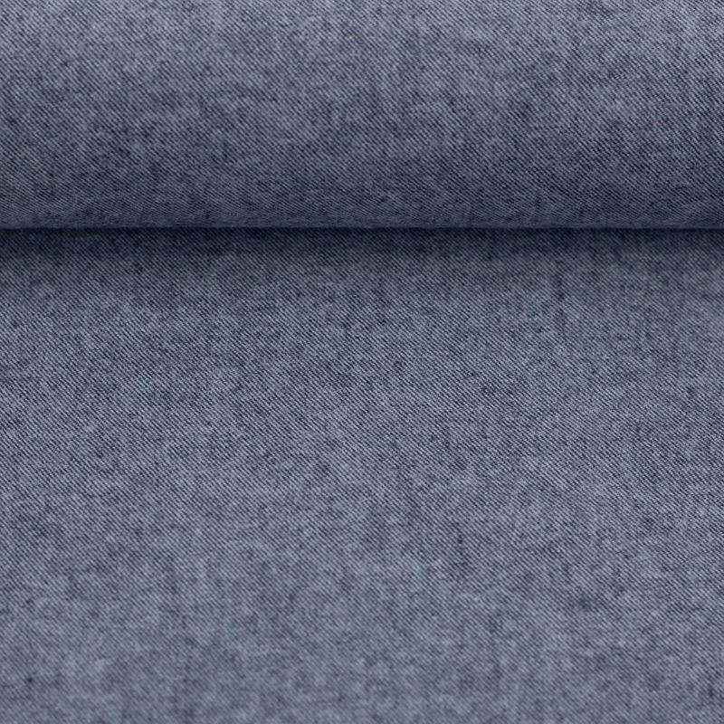 Baumwollflanell Hudson HW 25/26 - 1253 rauchblau