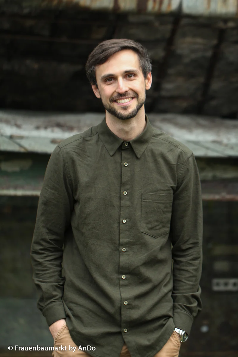 Baumwollflanell Hudson HW 25/26 - 1768 khaki