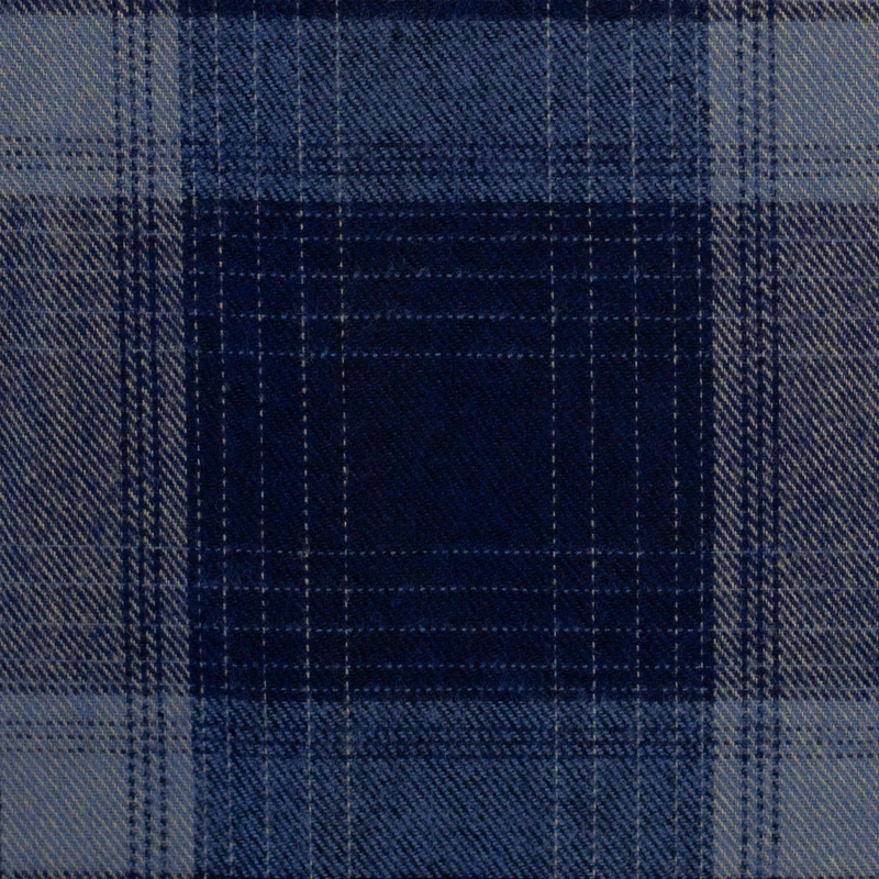 Baumwollflanell Yukon HW 25/26 - 255 blau