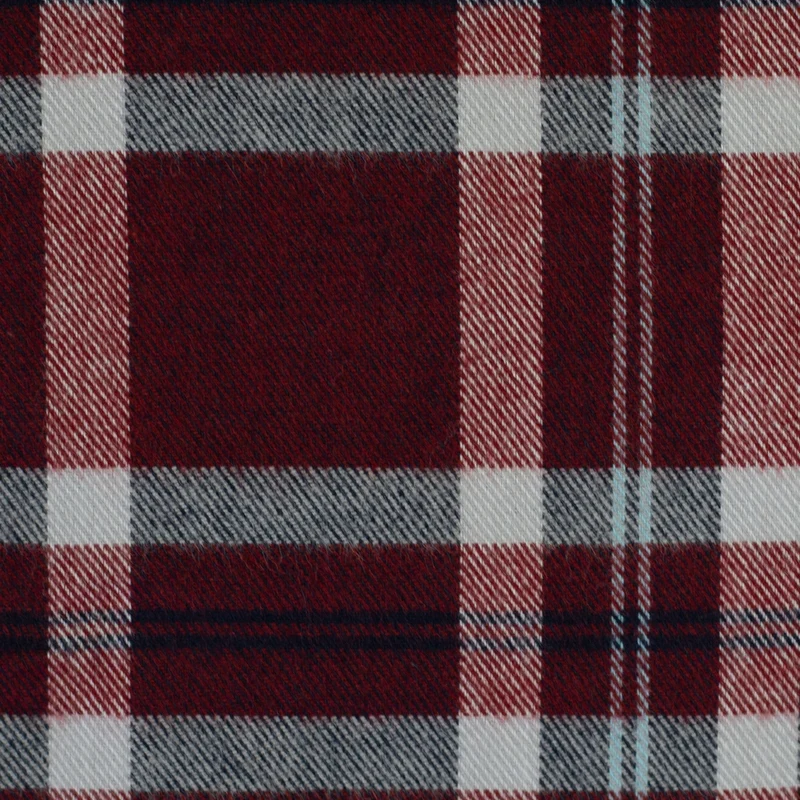 Baumwollflanell Yukon HW 25/26 - 300/937 bordeaux