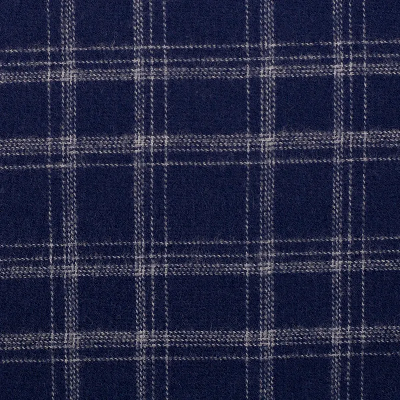 Baumwollflanell Maverick 125/596 blau