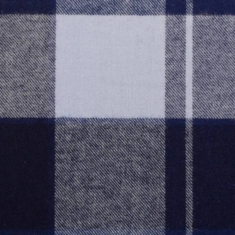 Baumwollflanell Maverick 127/596 blau