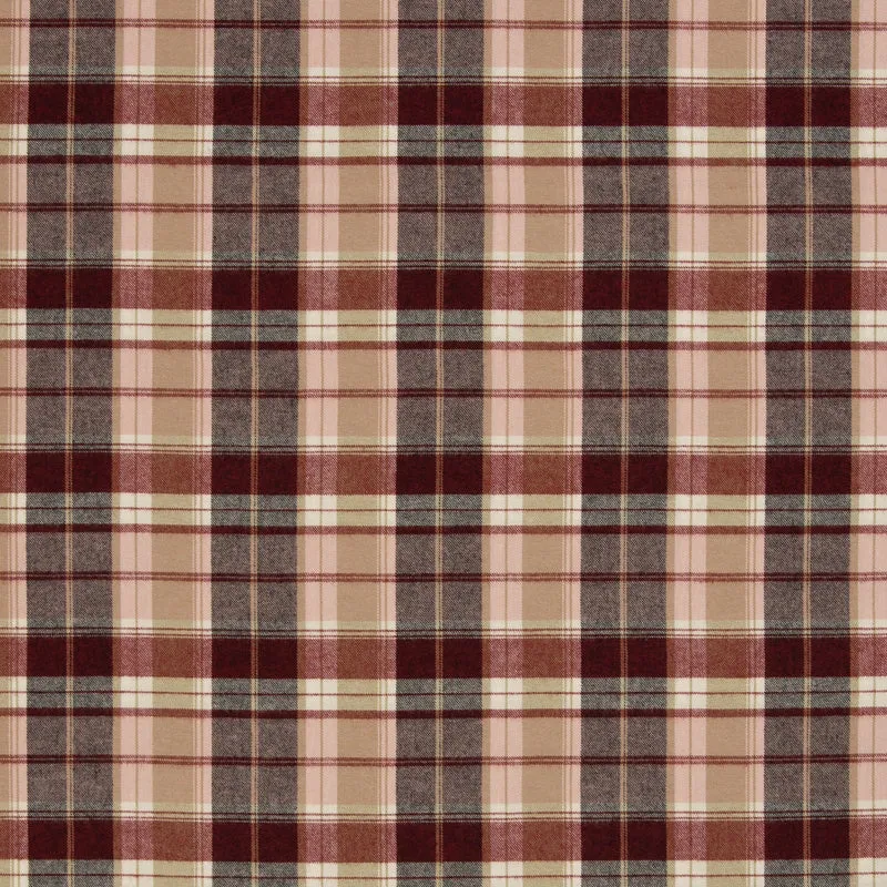 Baumwollflanell Maverick 126/338 burgundy