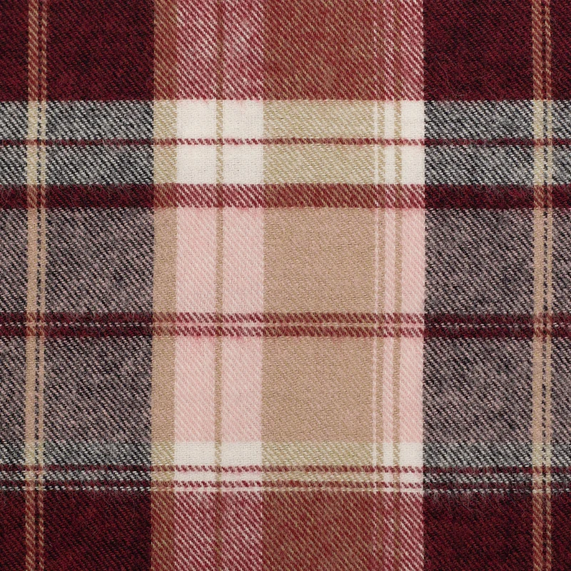 Baumwollflanell Maverick 126/338 burgundy