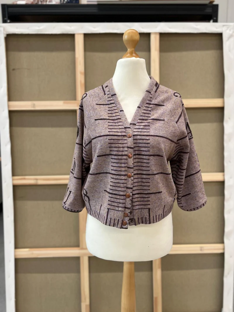 Panel Baumwoll Jacquard Long Story