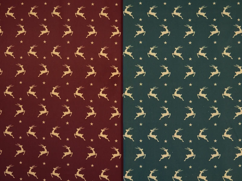 Baumwollwebware Björn Rentiere - 937 bordeaux