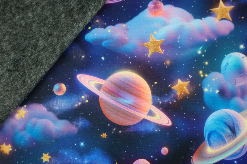 Alpenfleece Digital Im Weltall