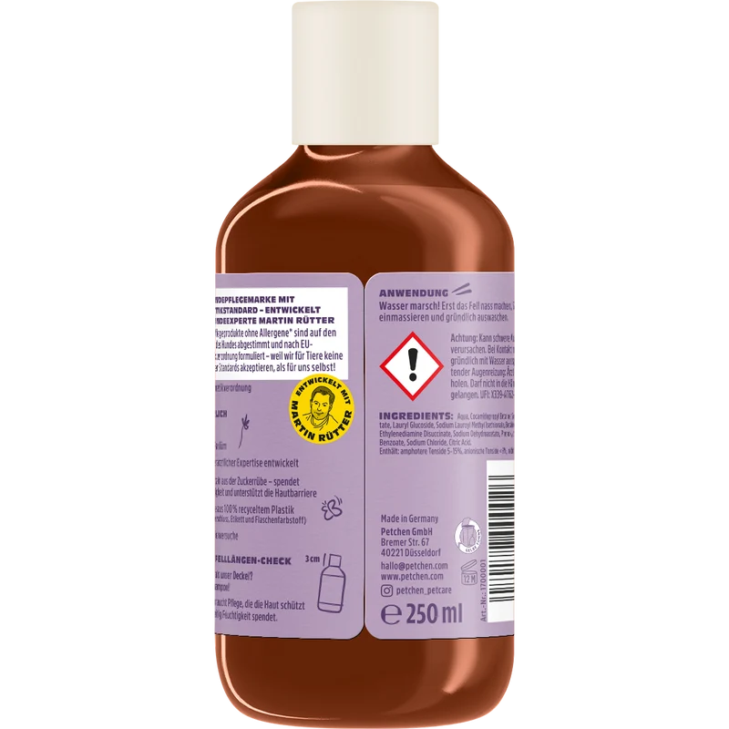Hundeshampoo für Kurz- und Langhaar
