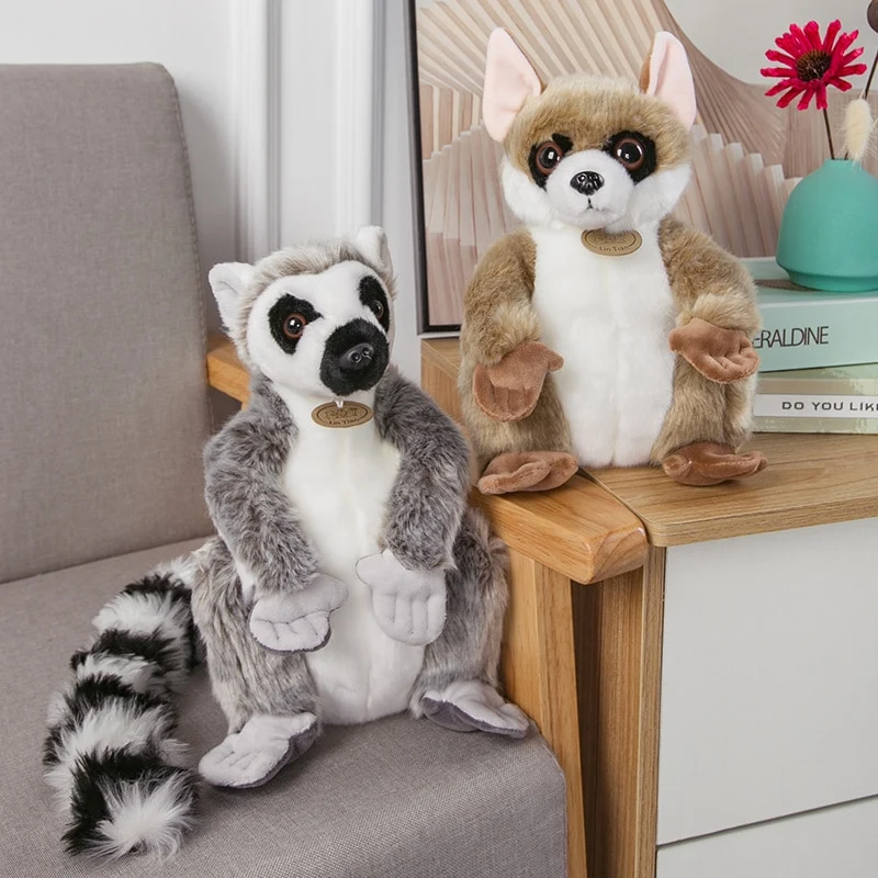 Niedliches Lemur Stofftier (24 bis 30cm)