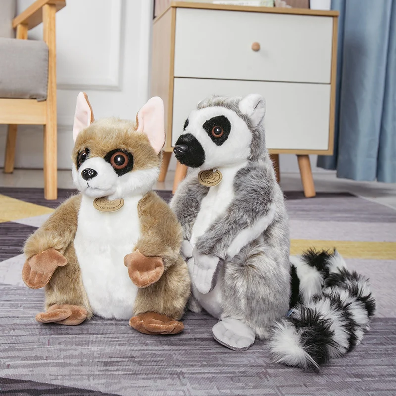 Niedliches Lemur Stofftier (24 bis 30cm)