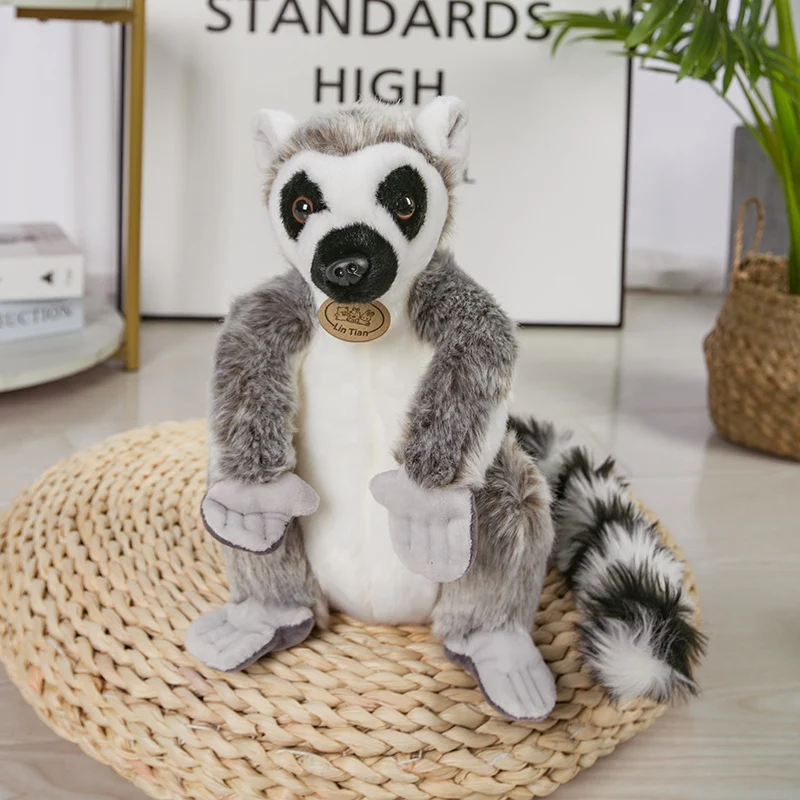 Niedliches Lemur Stofftier (24 bis 30cm)