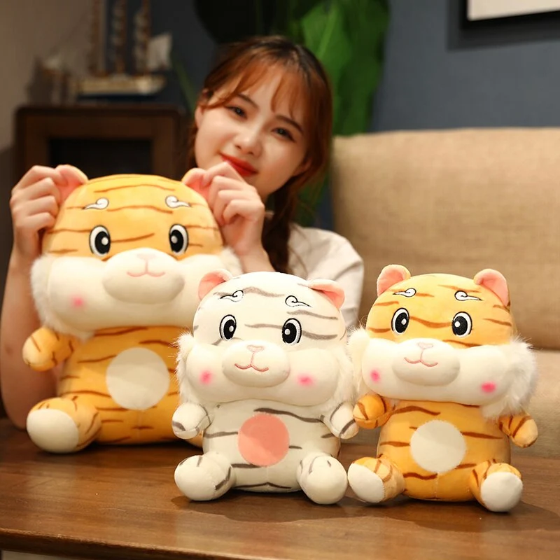 Sitzendes Tigerchen Plüsch Tier 20/35/45cm